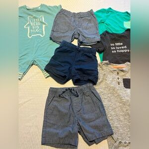 Cat & Jack 18 months baby bundle of summer play clothes